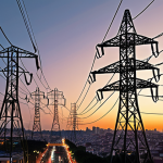 **Prompt 1: The Evolving Smart Grid - Data-Driven Resilience**
    "A visually dynamic representation of a modern, intelligent electrical grid (Smart Grid) evolving from traditional infrastructure. Show a complex network of power lines and transmission towers interwoven with glowing digital data streams and holographic interfaces, symbolizing real-time data flow, automation, and predictive capabilities. Elements of a bustling, resilient cityscape (subtly reminiscent of São Paulo or Lisbon) with essential services operating smoothly in the background, conveying reliability and constant operation. Focus on the integration of advanced sensors and a sense of proactive management, where energy and information flow bidirectionally, ensuring stable and secure power delivery."